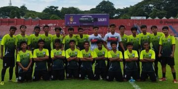 Tim Porprov Kota Kediri Uji Tanding Lawan Persik dengan Skor 1-2