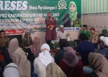 Respon Keluhan Warga, Hj Lilik Minta Pemkab Gresik Lebih Serius Tangani Banjir Perkotaan