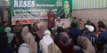 Respon Keluhan Warga, Hj Lilik Minta Pemkab Gresik Lebih Serius Tangani Banjir Perkotaan