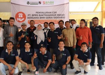 BPRS Baktimakmur Indah dan BMH Bersinergi Gelar Santunan Program CSR Ramadhan