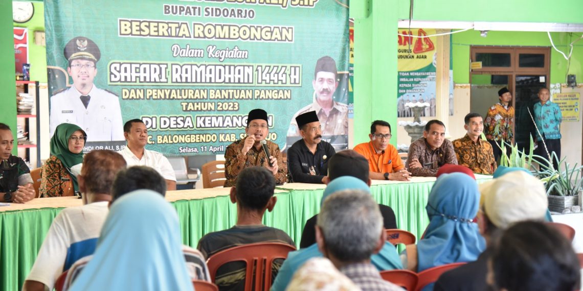 Bupati Sidoarjo: 92 Ribu Warga Tidak Mampu Terima Bantuan Beras 10 Kg