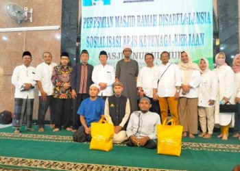 Masjid Nurul Huda Dideklarasikan Jadi Masjid Ramah Disabel dan Lansia