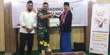 Laznas BMH Gerai Sidoarjo Gelar Kajian Ramadhan dan Penyaluran Bingkisan Sembako Berkah