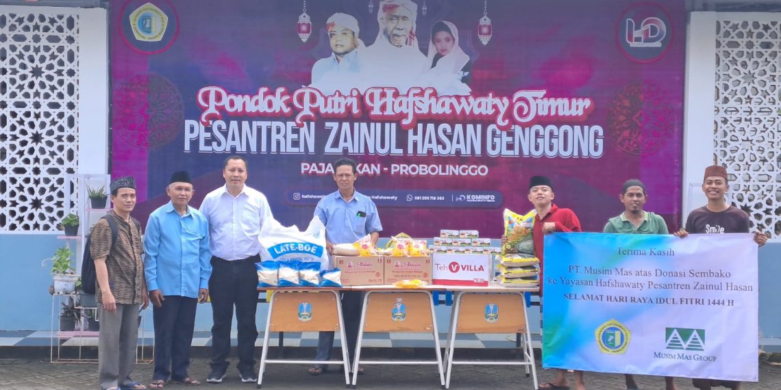 Sambut Idul Fitri 1444 H, Grup Musim Mas Salurkan 4.760 Paket Sembako untuk Ponpes di Jateng dan Jatim