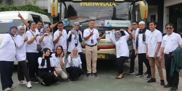 Pegadaian Berangkatkan 150 Pemudik Gratis ke Banyuwangi, Yogyakarta, dan Semarang