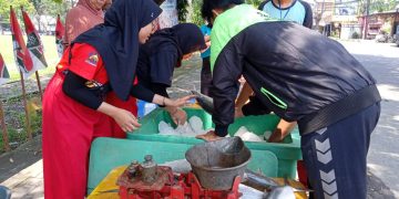 Jelang Lebaran, Tapak Suci Sidayu Gelar Lelang Bandeng