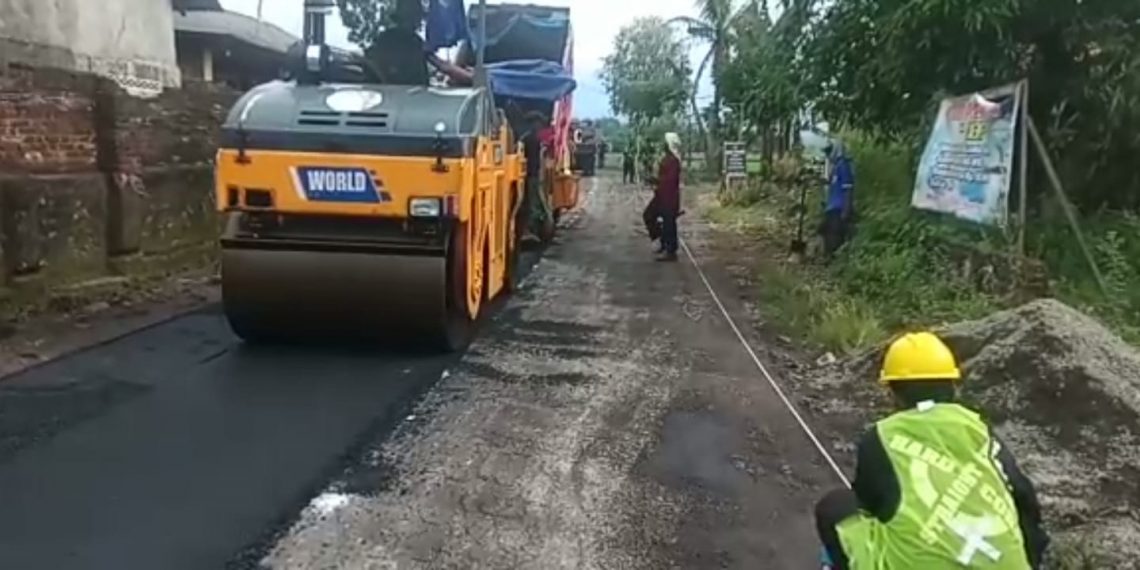 Setelah Didemo, Dinas PUPR Nganjuk Perbaiki Jalan Desa Ngadipiro