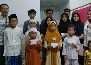 Mengharap Berkah Akhir Ramadhan, LSM Formasi Gelar Santunan Yatim Piatu