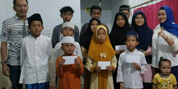 Mengharap Berkah Akhir Ramadhan, LSM Formasi Gelar Santunan Yatim Piatu