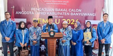 Dengan Angka Cantik, Partai Demokrat Banyuwangi Daftarkan Bacaleg ke KPU