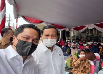 Erick Thohir Teratas Sebagai Cawapres Paling Tepat Duet Prabowo Subianto