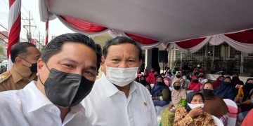 Erick Thohir Teratas Sebagai Cawapres Paling Tepat Duet Prabowo Subianto