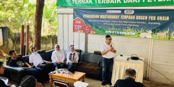 FKH Unair Laksanakan Pengmas di Bandung, Bantu Tingkatkan Produktivitas serta Reproduktivitas Peternakan Kambing dan Domba
