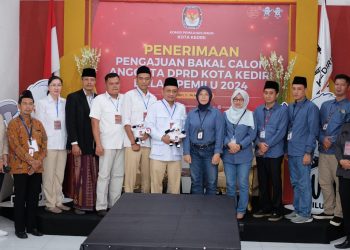 Daftar Hari Terakhir, Gerindra Kota Kediri Targetkan Raih 6 Kursi di Pemilu 2024