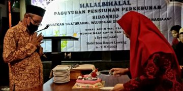 Paguyuban Pensiunan Perkebunan Sidoarjo Jalin Keakraban Melalui Halal Bihalal