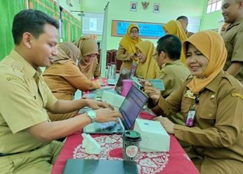 SMKN 2 Buduran Difasilitasi Aktivasi Identitas Kependudukan Digital