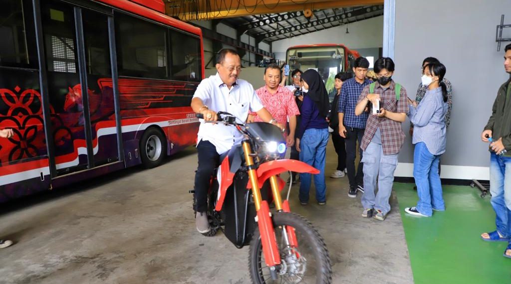Armuji Dukung Pengembangan Motor listrik oleh ITS