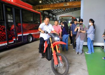 Armuji Dukung Pengembangan Motor listrik oleh ITS