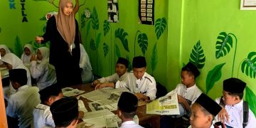 Mahasiswa KKN-T Unesa Temukan Strategi Jitu Tingkatkan Gairah Literasi, Ini Modelnya