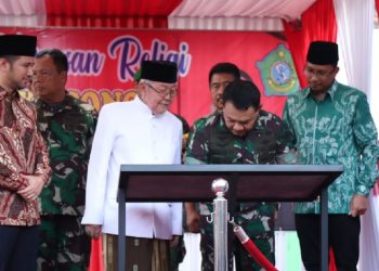 KSAD Jenderal TNI Dudung Abdurachman Resmikan Makam Aulia Sono