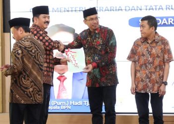 Menteri ATR/BPN Tambahi Kuota Program PTSL Sidoarjo Bebas Biaya BPHTB
