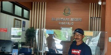 Diduga Mark Up Anggaran Pembangunan Pujasera, Masyarakat Pemantau Korupsi Laporkan Pemdes Candipari ke Kejari Sidoarjo