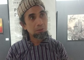 Mengeja Kode Rahasia Seniman Pesantren Anas Sangaji