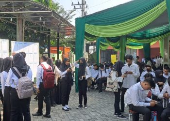 18 SMK Gelar Job Matching Bersama Langsung Diserbu Para Pencari Kerja