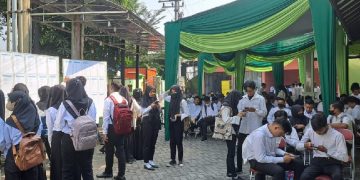 18 SMK Gelar Job Matching Bersama Langsung Diserbu Para Pencari Kerja