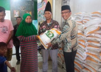 Sebanyak 6.348 KPM Jabon Dapat Beras BPNT Kemensos RI