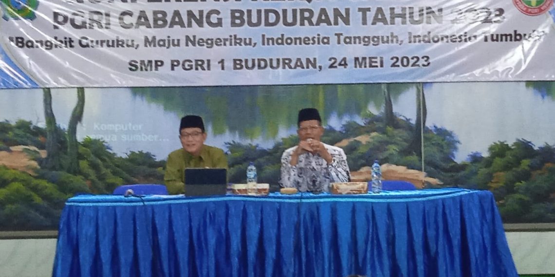 Ketua Dewan Beri Apresiasi Konkercab II PGRI Buduran Karena Dinilai Sesuai Harapan