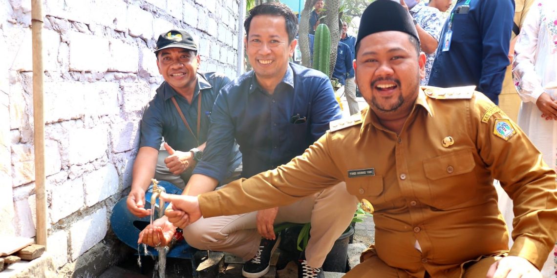 Jaringan Air Bersih di 3 Kelurahan Diresmikan, Pemkab Gresik Komitmen Penuhi Kebutuhan Dasar Masyarakat