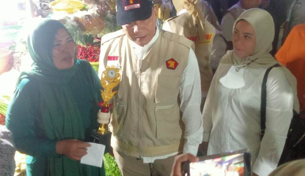 BHS Apresiasi Pedagang, juga Dorong Perbaikan Pasar Wadungasri