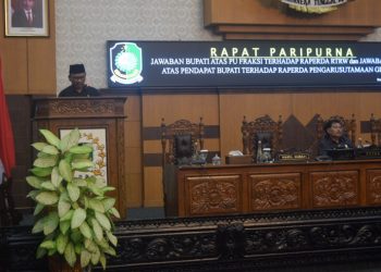 Revisi Perda RTRW 2012-2032 Ditanggapi Eksekutif Soal PU Fraksi DPRD Banyuwangi