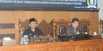 Revisi Perda RTRW 2012-2032 Ditanggapi Eksekutif Soal PU Fraksi DPRD Banyuwangi