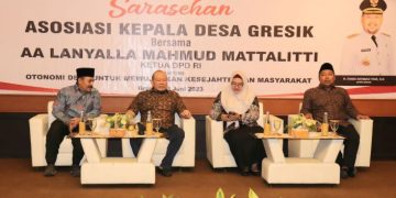 Mandirikan dan Sejahterakan Masyarakat Desa, AKD Gelar Sarasehan bersama Ketua DPD dan Wabup Gresik