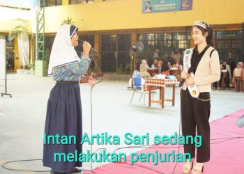Siswi SMAN 4 Jadi Juri OOTD Make Up Competition Spaliska