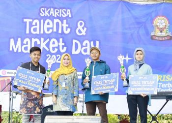 Siswa SMK Krian 1 Pamerkan Hasil Karya P5 Berwirausaha