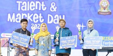 Siswa SMK Krian 1 Pamerkan Hasil Karya P5 Berwirausaha