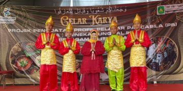 SMP YPM 1 Taman Gelar Pameran Karya Seni Pemersatu Bangsa