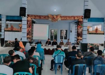 Hadiri Pleno DPSHP, Kades Rogojampi Berharap Semua Komponen Peduli Hak Pilih