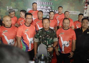 Ratusan Atlet Taekwondo Bertanding Memperebutkan Piala Pangdam V/Brawijaya