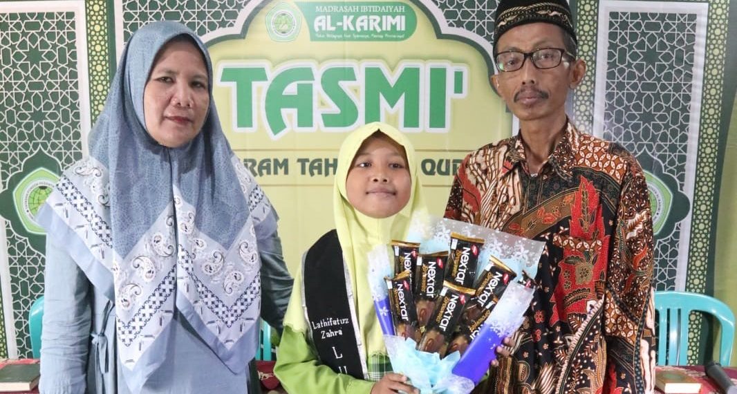 Semangat Berpacu Siswa MI Alkarimi Tuntaskan Program Tahfidzul Quran