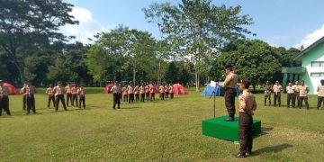 Bentuk Generasi Muda Berkarakter, Kodim 0808/Blitar Gelar Persami Pramuka Saka Wira Kartika