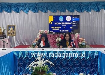 SMAN 4 Sidoarjo Kerja Sama TGBC Thailand  Go Internasional