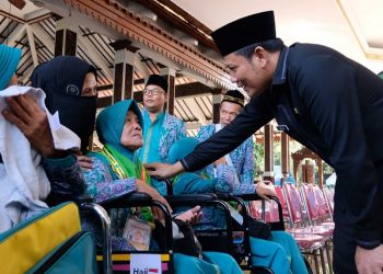 Wakil Bupati Berpesan Kepada Jamaah Haji Selalu menjaga Kesehatan