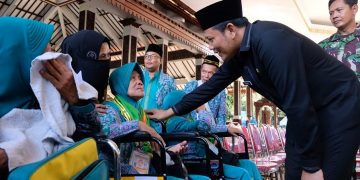 Wakil Bupati Berpesan Kepada Jamaah Haji Selalu menjaga Kesehatan