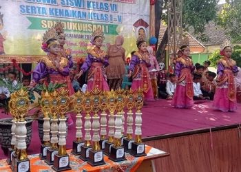 Pentas Seni Iringi Purnawiyata dan Pelepasan Siswa SDN Dukuhsari 1 Jabon