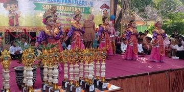 Pentas Seni Iringi Purnawiyata dan Pelepasan Siswa SDN Dukuhsari 1 Jabon