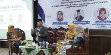 Sinergi Dengan DPR RI, Prodi AP UMSIDA Selenggarakan  Seminar Nasional Mengawal Demokrasi
